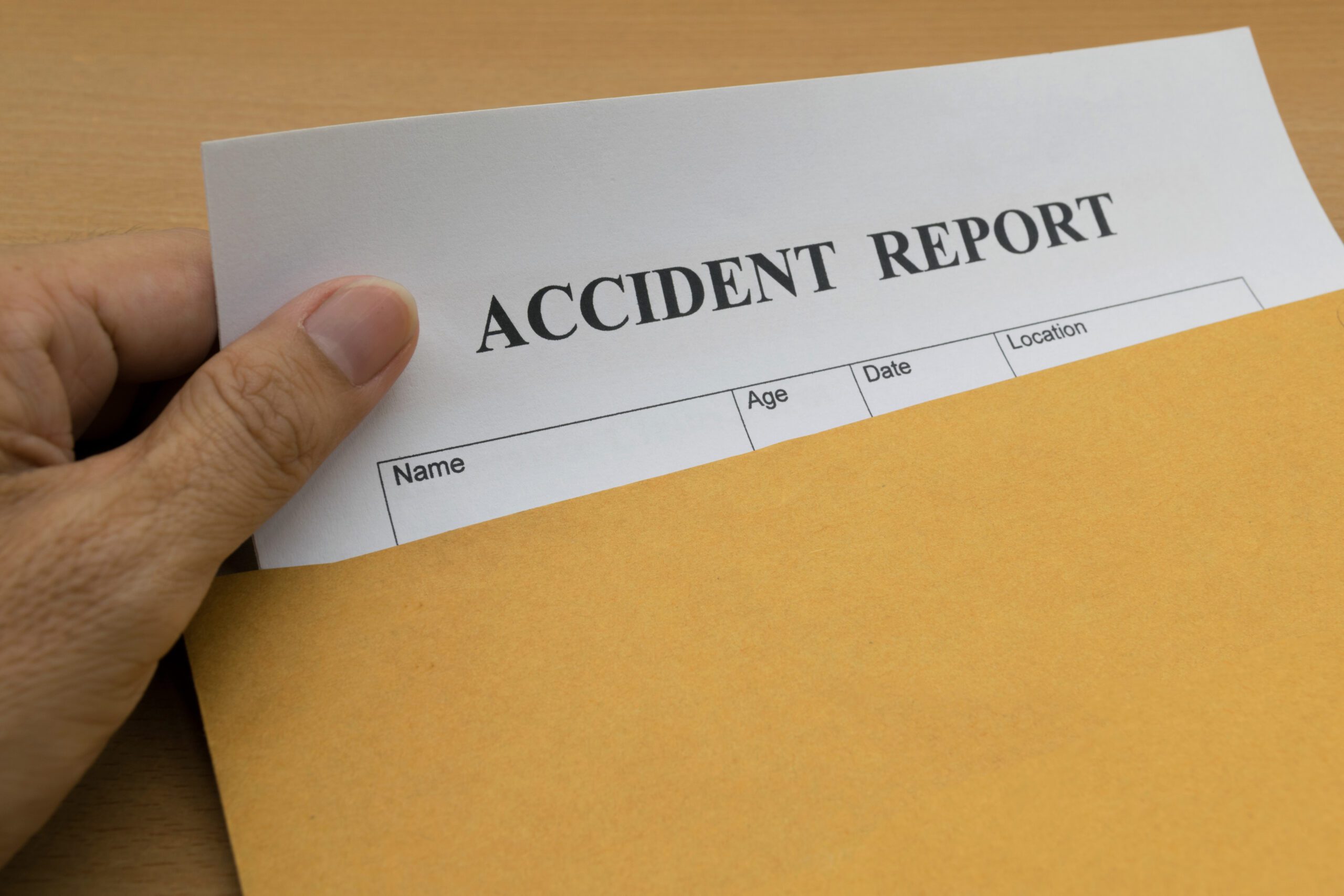 example of alabama crash report in folder