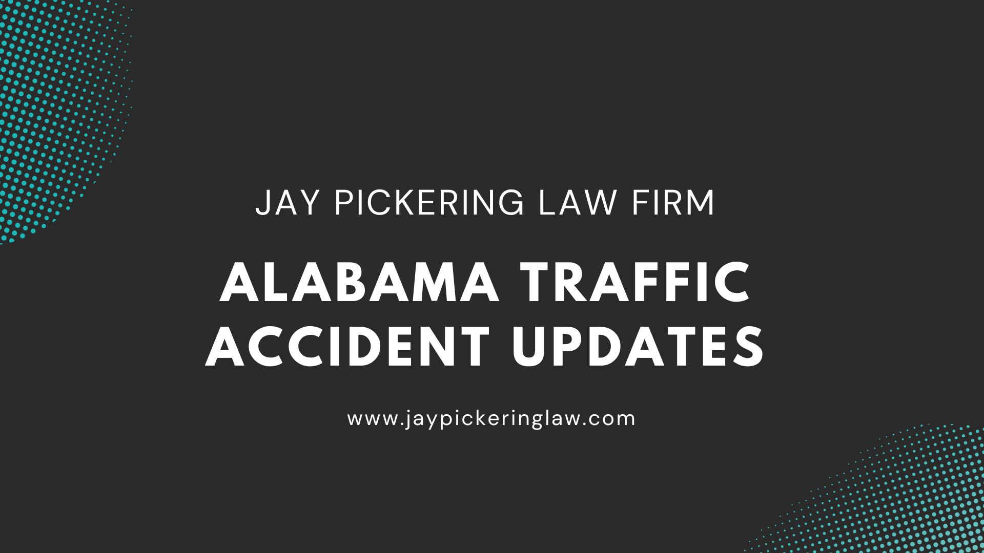 alabama traffic accident updates title image